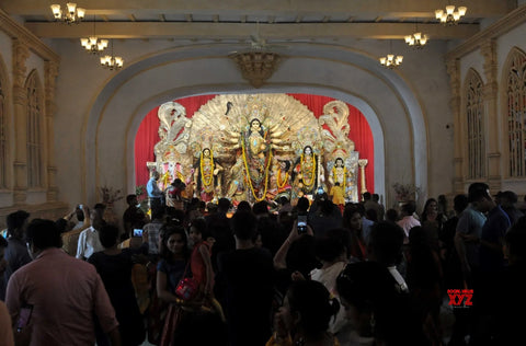 durga puja, Image Credit:- Pinterest/social.news.xyz