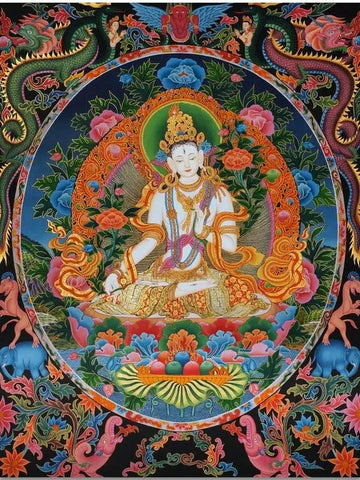 Picture Credit:- Pinteret/ritualthanka.com