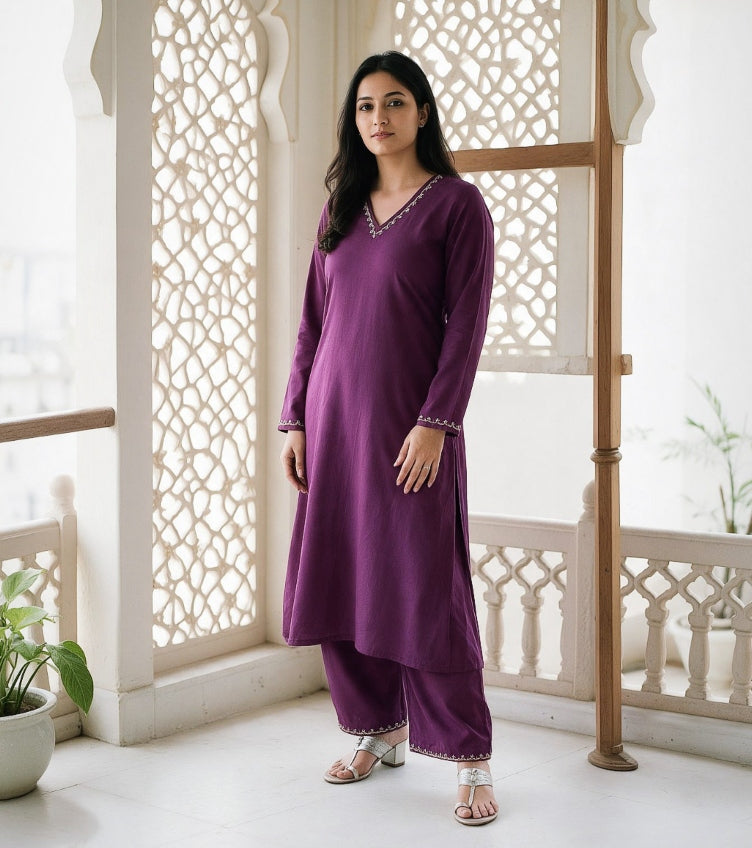 Plain Kurta Sets
