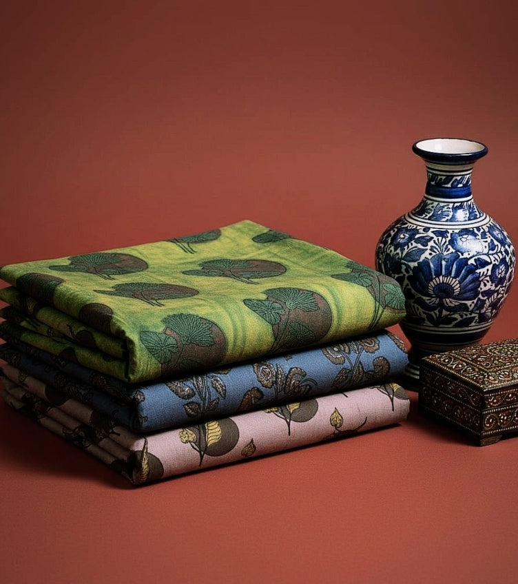Pomegranate Peel fabrics