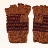 hand knitted gloves