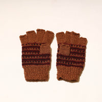 hand knitted gloves