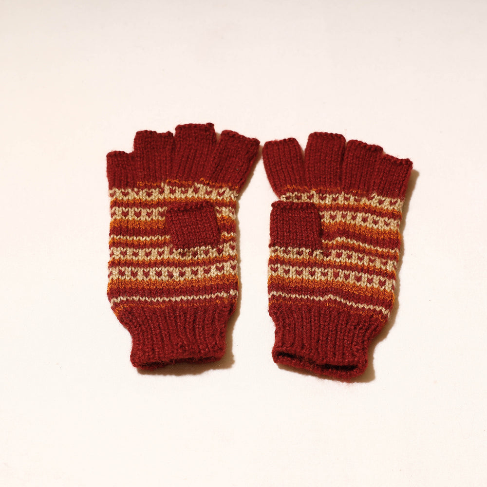 hand knitted gloves