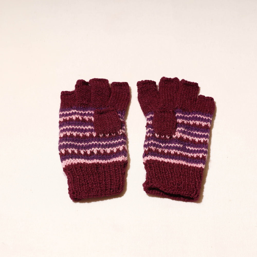 hand knitted gloves