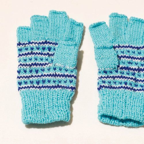 hand knitted gloves