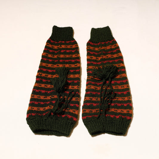 Multicolor - Kumaun Hand Knitted Woolen Leg Warmer