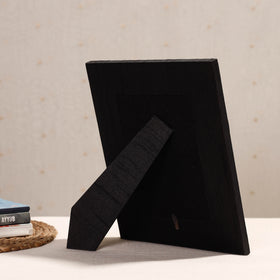  Lucknow Chikankari Hand Embroidery Silk Cover Photo Frame 