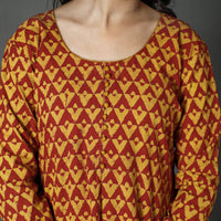 Pipad Block Printed Cotton Kurta