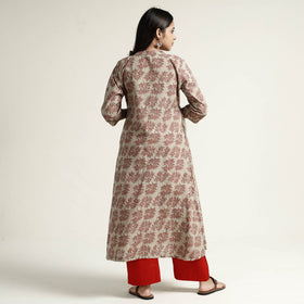 Buy Mangalagiri Block Printed Cotton Kurta with Palazzo Set Online at iTokri.com