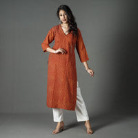 Pipad Block Printed Cotton Kurta