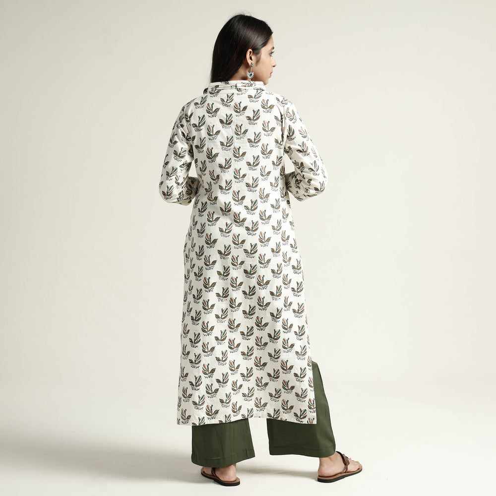 Batik Kurta with Palazzo Set
