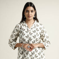 Batik Kurta with Palazzo Set
