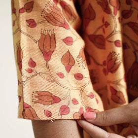 Block Print Handwoven Cotton A-Line Mangalagiri Kurta 07   