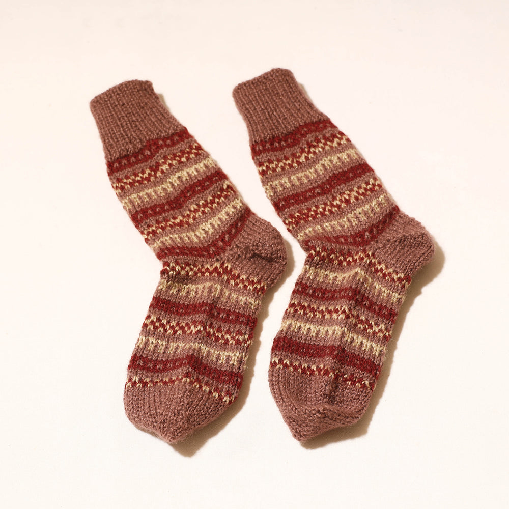 hand knitted woolen socks