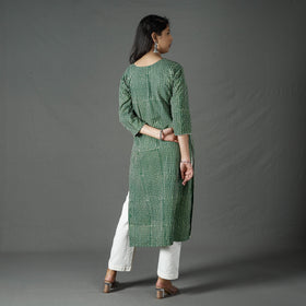  Pipad Block Printed Cotton Long Kurta for Women