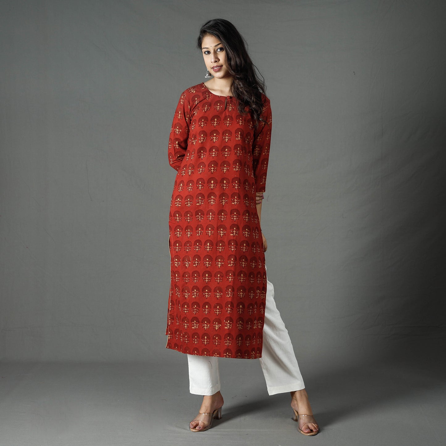 Pipad Block Printed Kurta