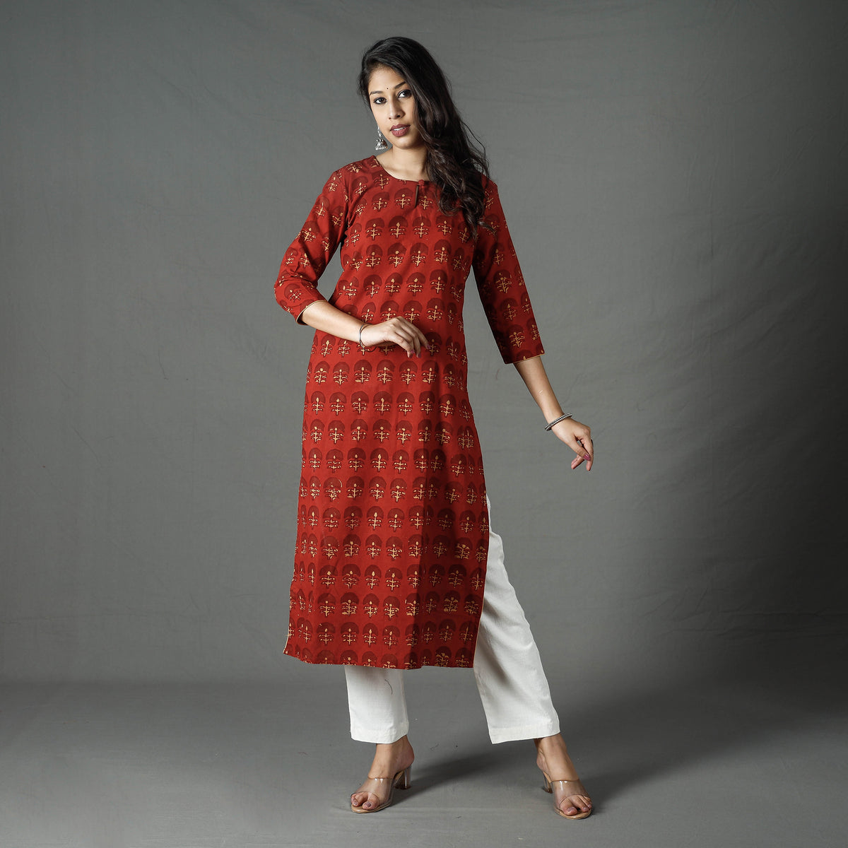 Pipad Block Printed Kurta