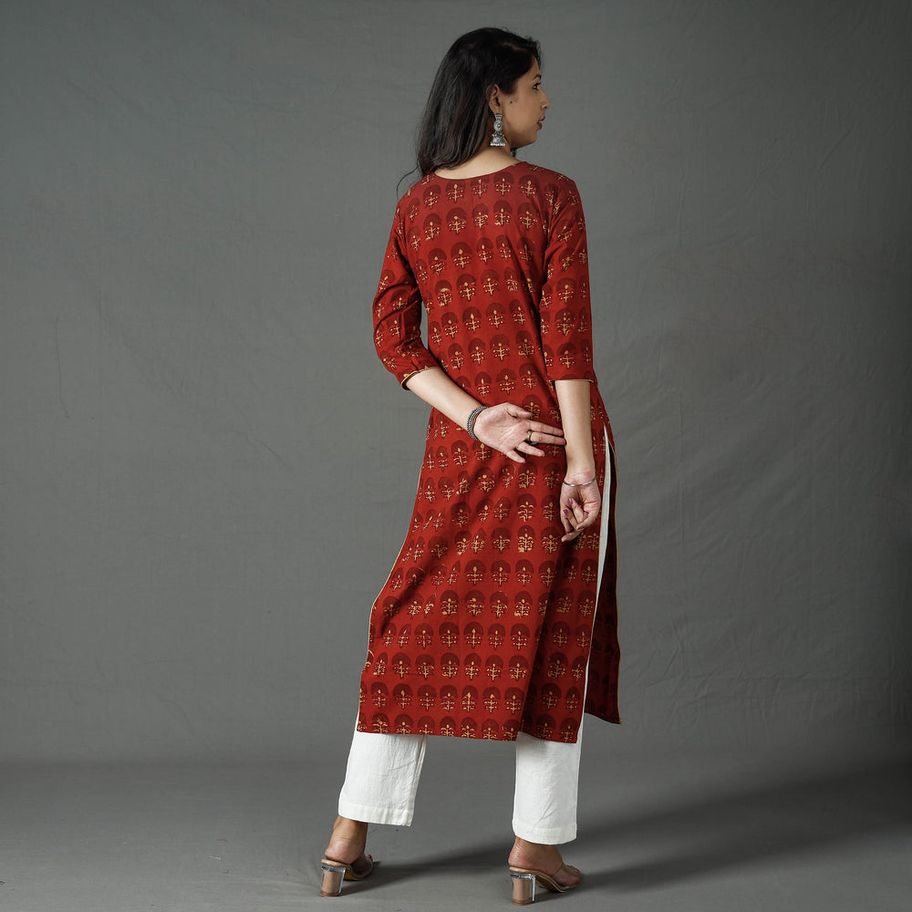 Pipad Block Printed Kurta