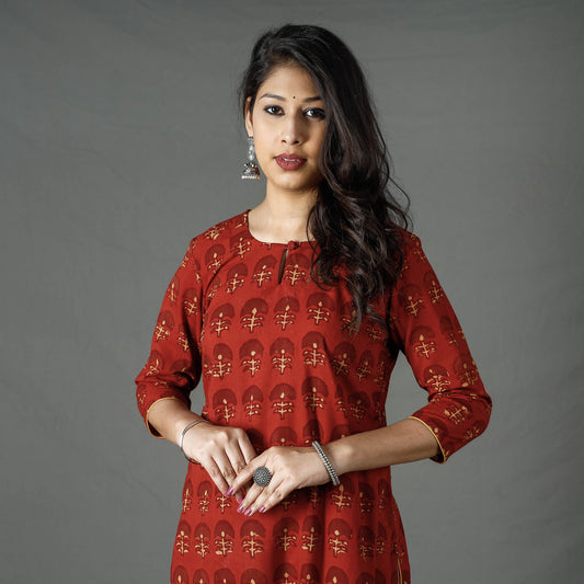 Pipad Block Printed Kurta