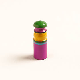  Handmade Lacquered Wooden Wall Hanger 