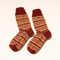 hand knitted woolen socks