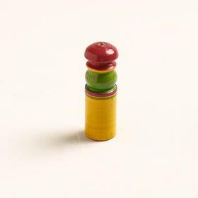  Handmade Lacquered Wooden Wall Hanger 