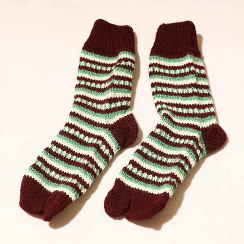 Kumaun Hand Knitted Woolen Socks (Adult)