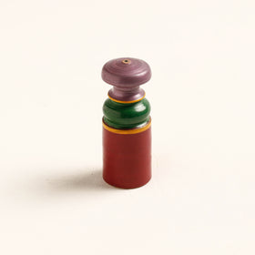  Handmade Lacquered Wooden Wall Hanger 