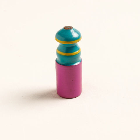  Handmade Lacquered Wooden Wall Hanger 