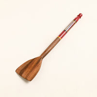 lacquered wooden spatula