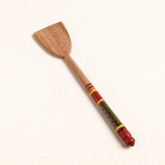 Handmade Lacquered Wooden Cooking Spatula (15 in)