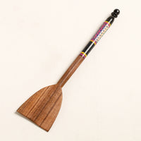 lacquered wooden spatula