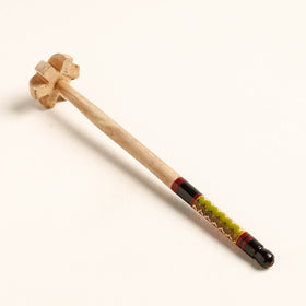  Handmade Lacquered Wooden Hand Blender/Mathani Rai 