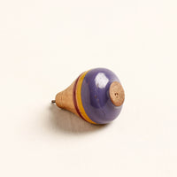 wooden spinning top