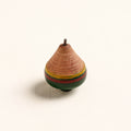  Handmade Lacquered Wooden Spinning Top - Lattu 