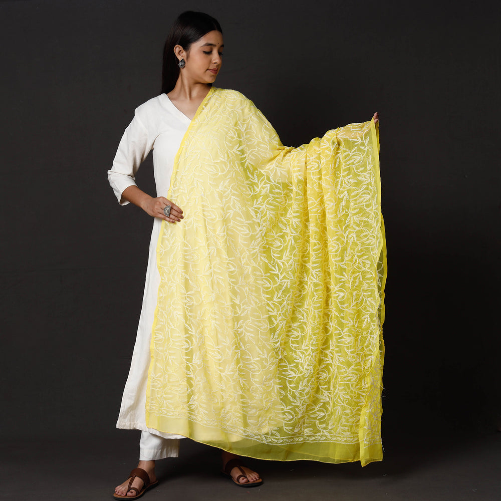 chikankari dupatta