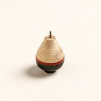 wooden spinning top