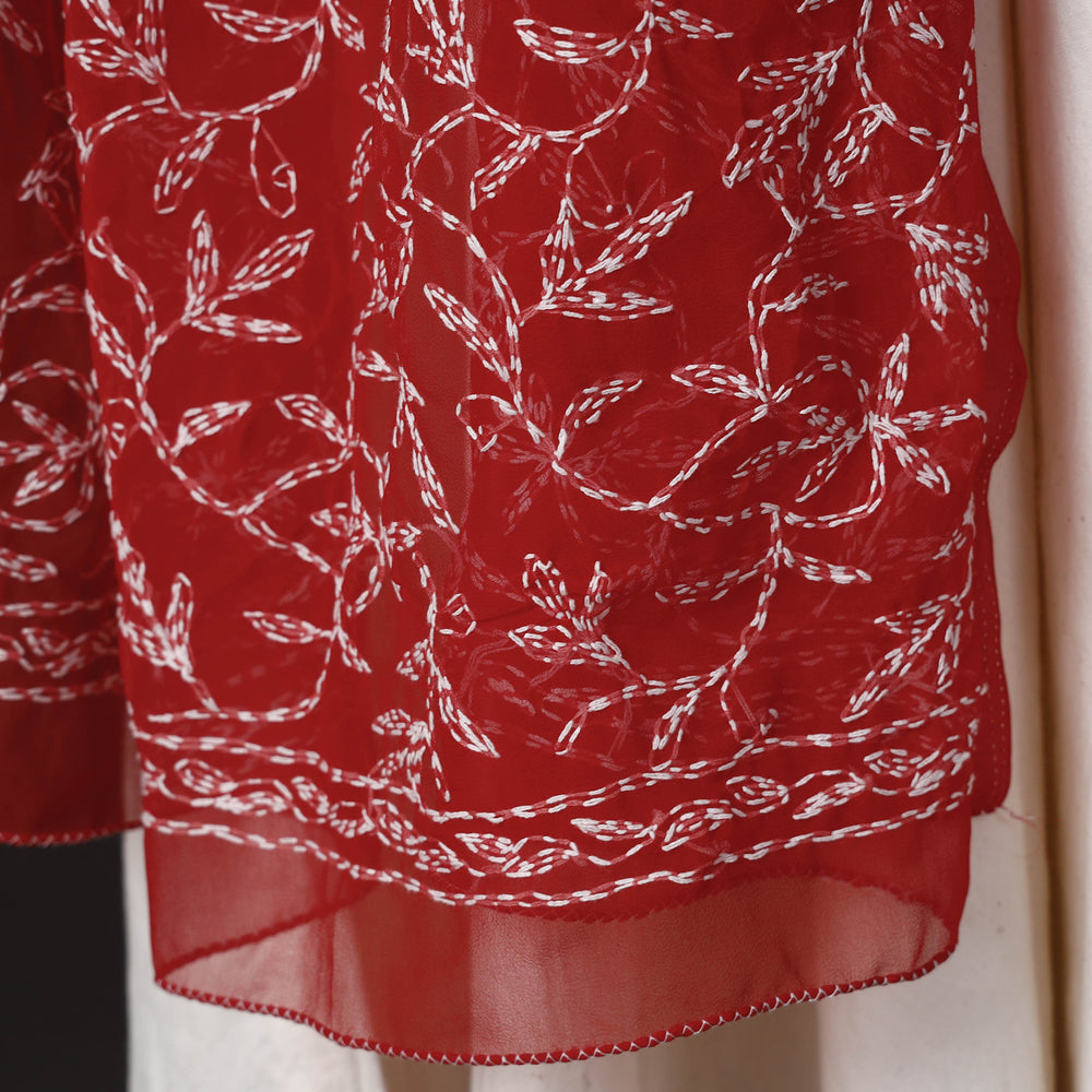 Chikankari Embroidery Dupatta
