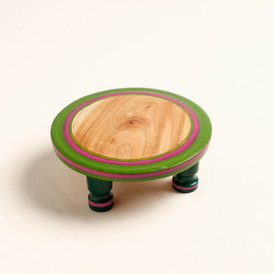Handmade Lacquered Wooden Chakla