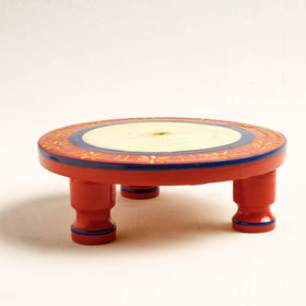  Handmade Lacquered Wooden Chakla 