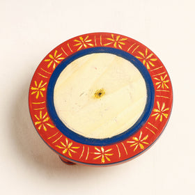  Handmade Lacquered Wooden Chakla 