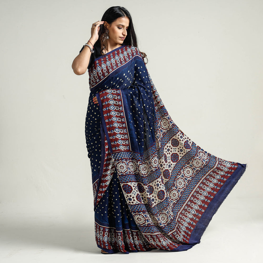 bandhani saree