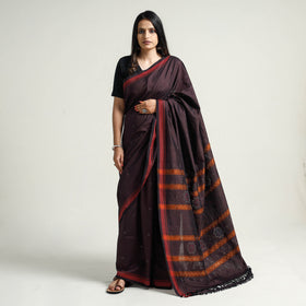 Tangaliya Weaving Handloom Cotton Saree with Tassels 