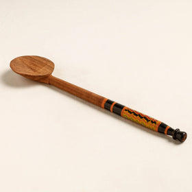 Buy Handmade Lacquered Wooden Ladle Spoon 