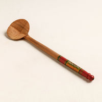 lacquered wooden spoon 