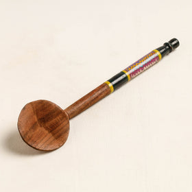 Buy Handmade Lacquered Wooden Ladle Spoon 