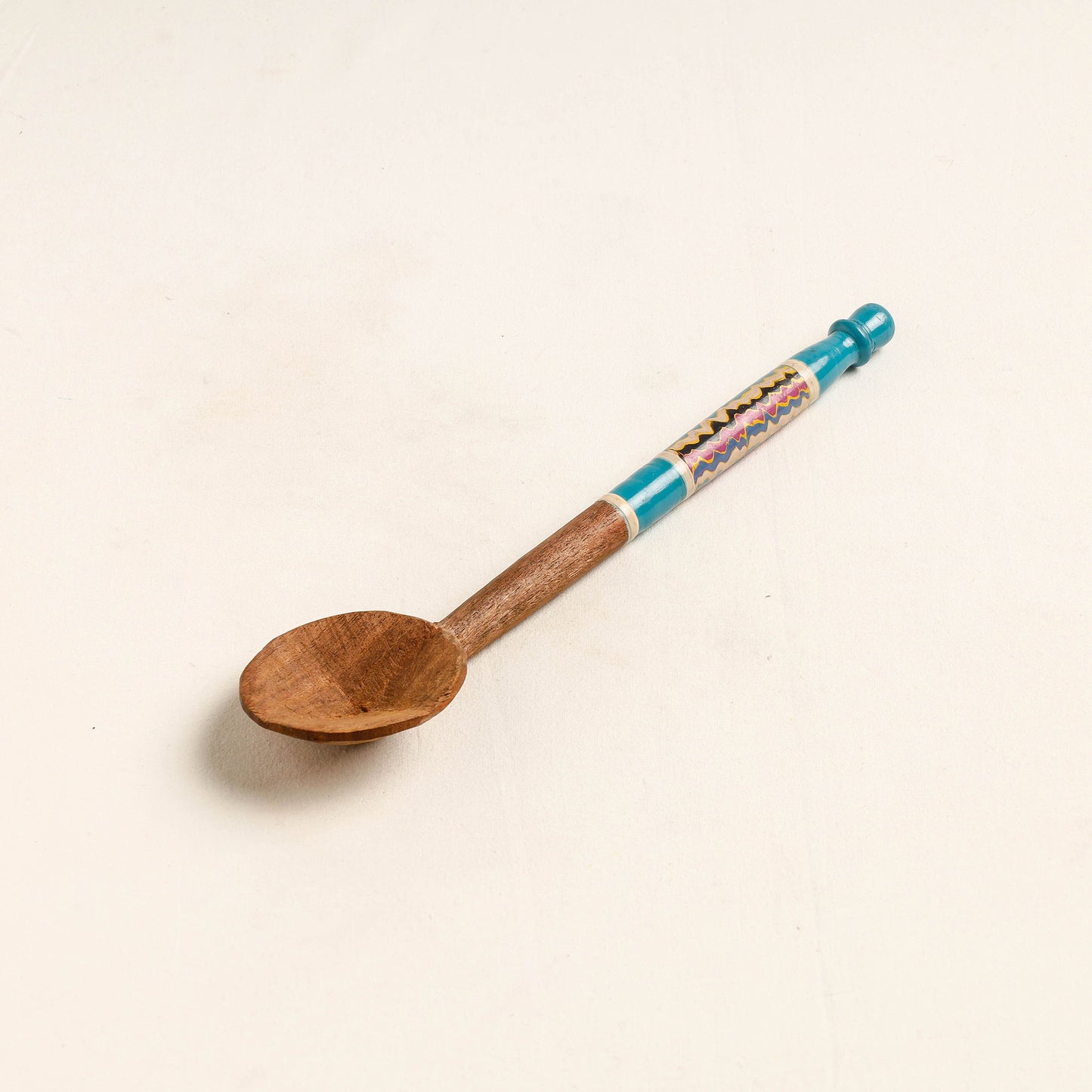 lacquered wooden spoon 