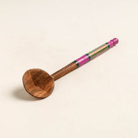 lacquered wooden spoon 