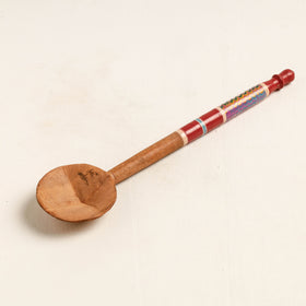 Buy Handmade Lacquered Wooden Ladle Spoon 