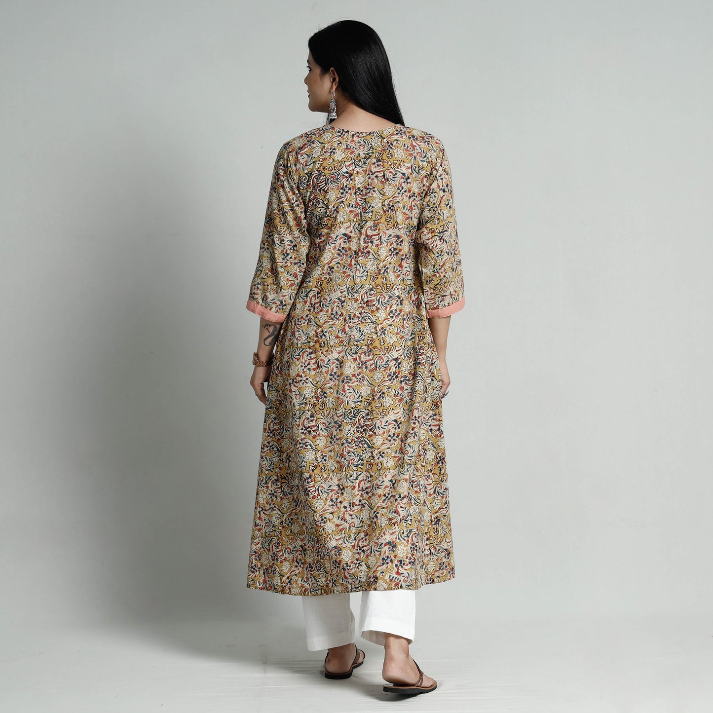 Kalamkari Hand Block Printed Kurta